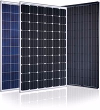 Panneaux solaires en verre double