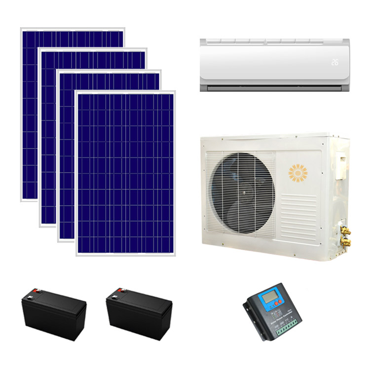 Comparaison d'un climatiseur solaire hybride photothermique et d'un climatiseur 100% solaire